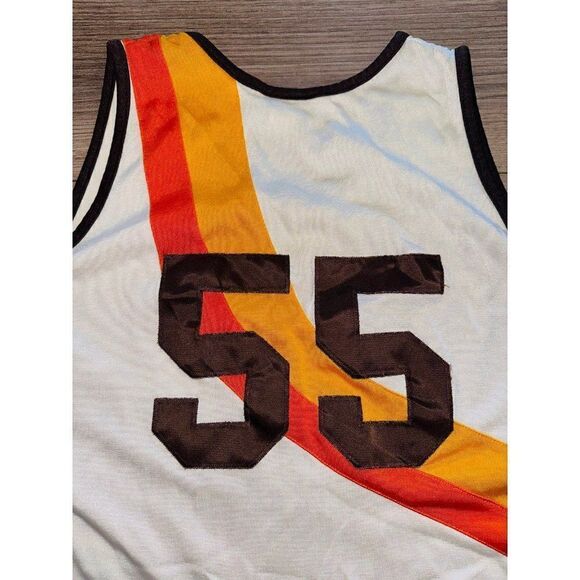 N10 Stall & Dean Arizona State Sun Devils 55 Basketball Throwback Jersey Men Siz - Picture 10 of 10